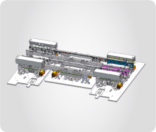 真空吸附和加熱治具